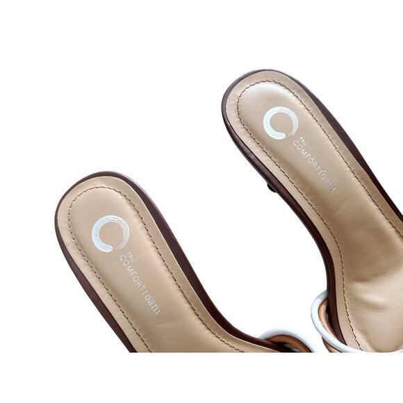 JOURNEE Tru Comfort Foam Womens Size 8 Calliope Open Toe Stiletto Heels Shoes - Picture 8 of 9